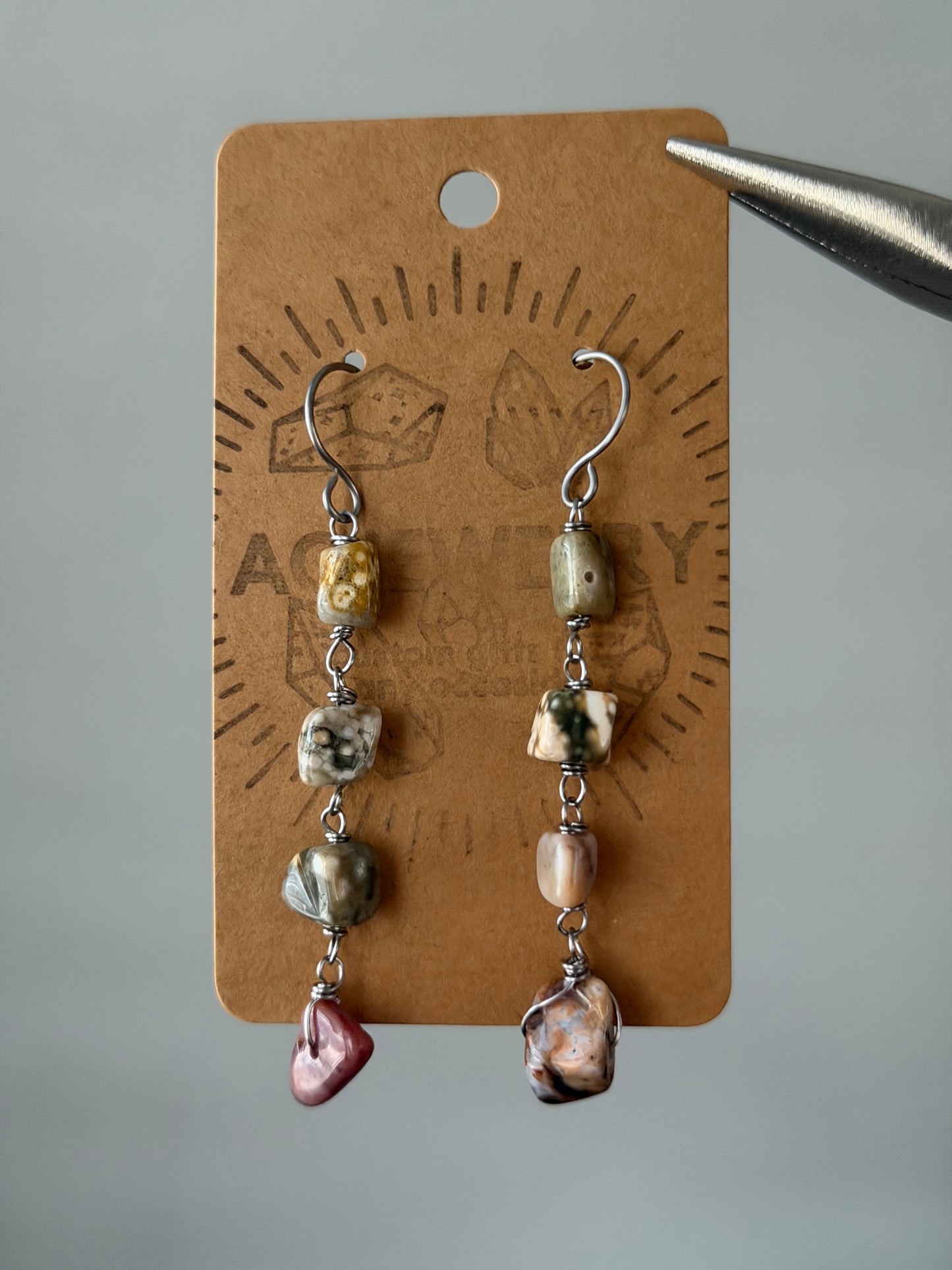 Agate drops