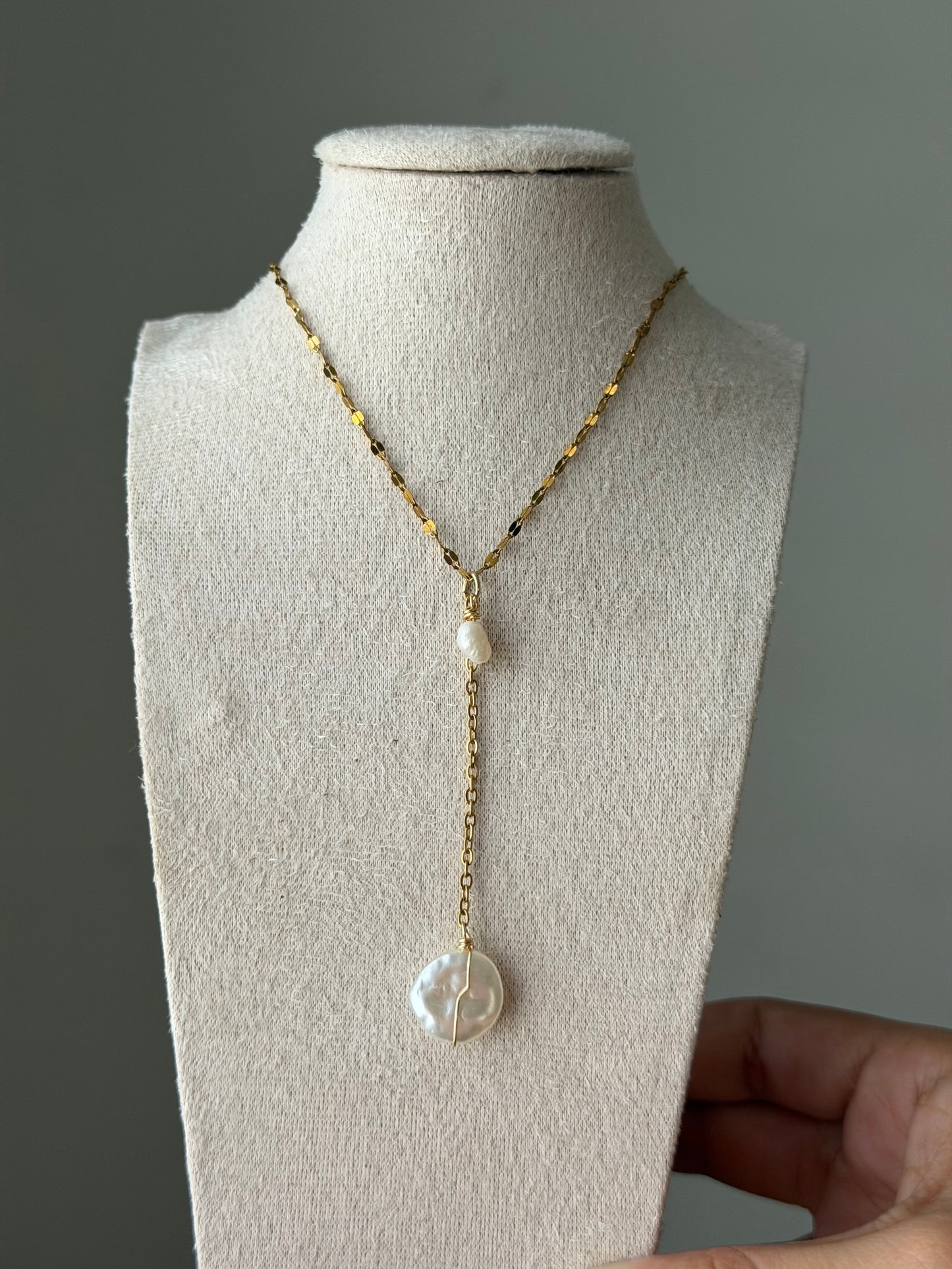 Mismatch Lariat necklace
