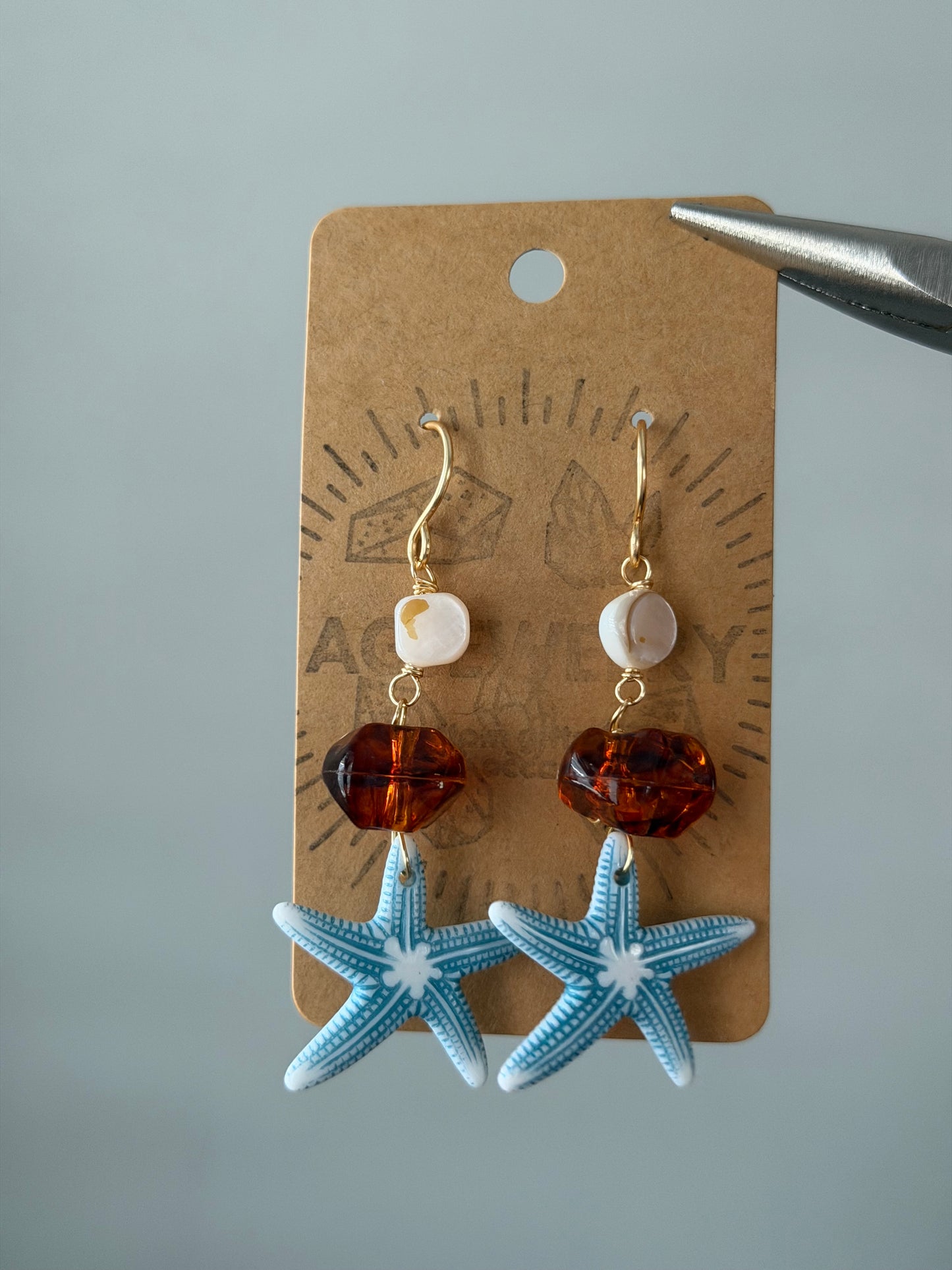 Starfish earrings