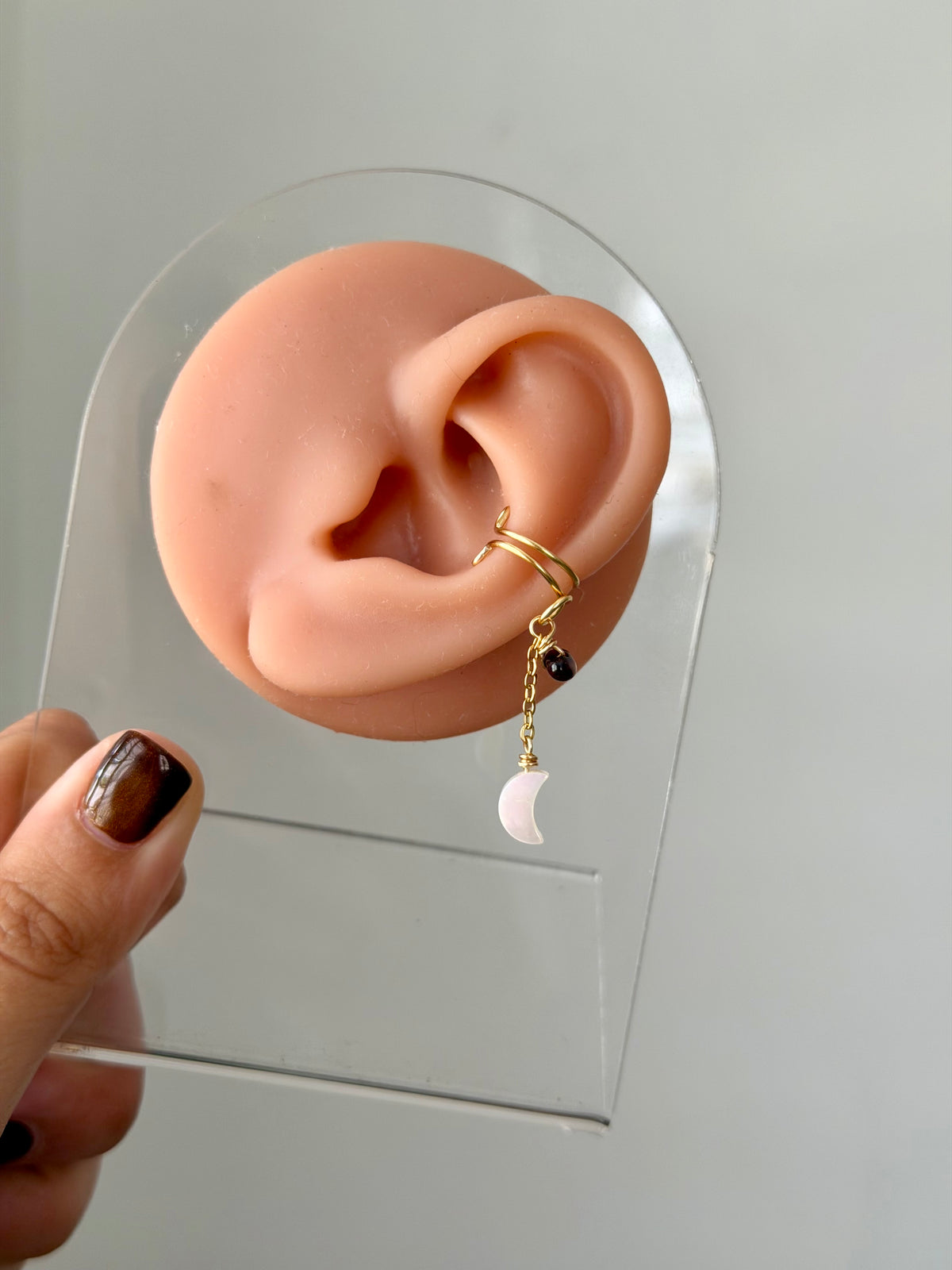 Moon mini Ear cuff