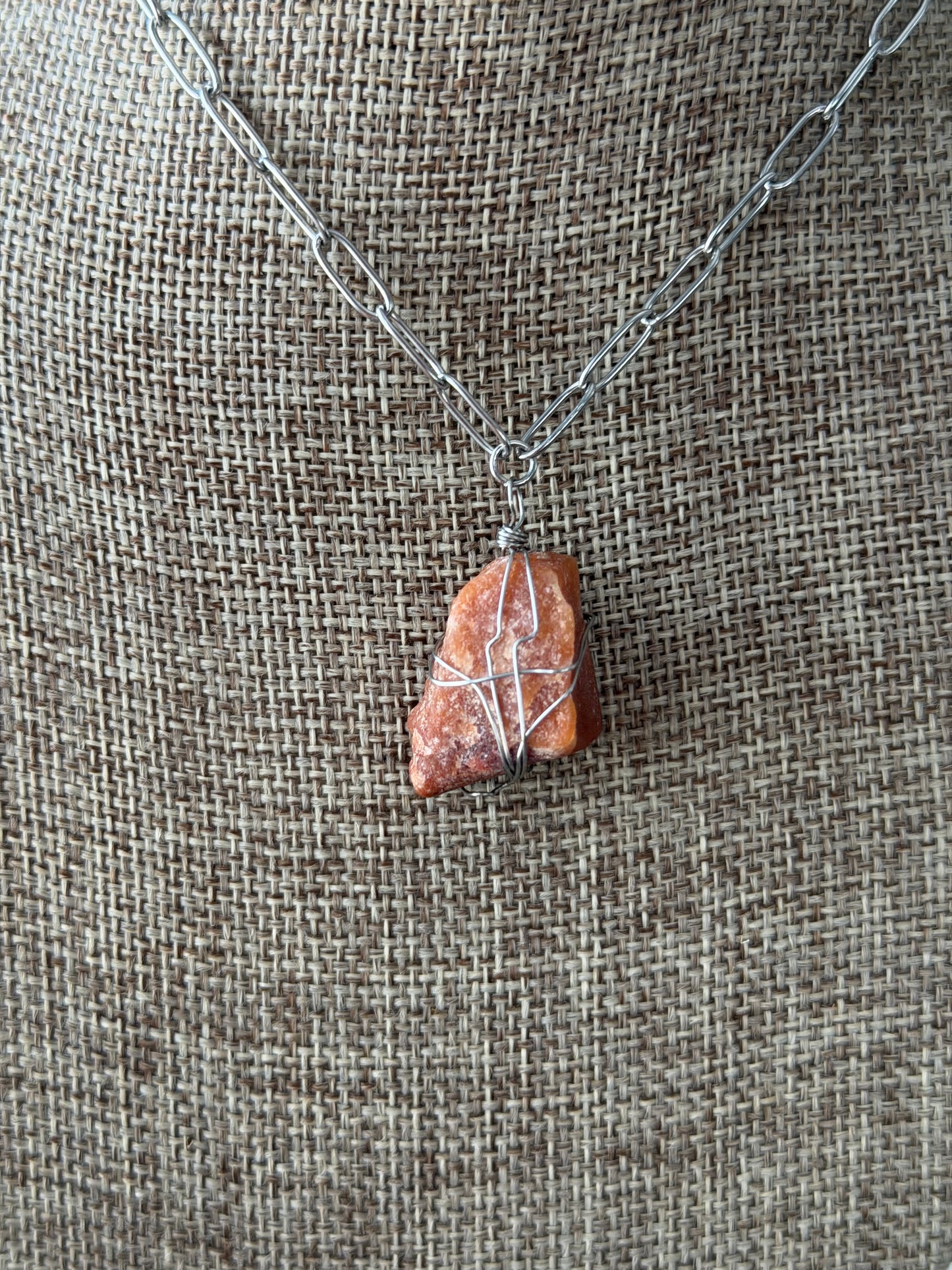 Calcite necklace