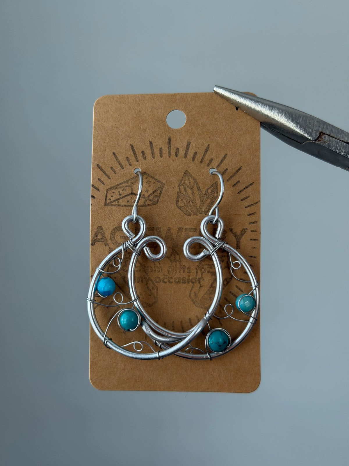 Moon earrings