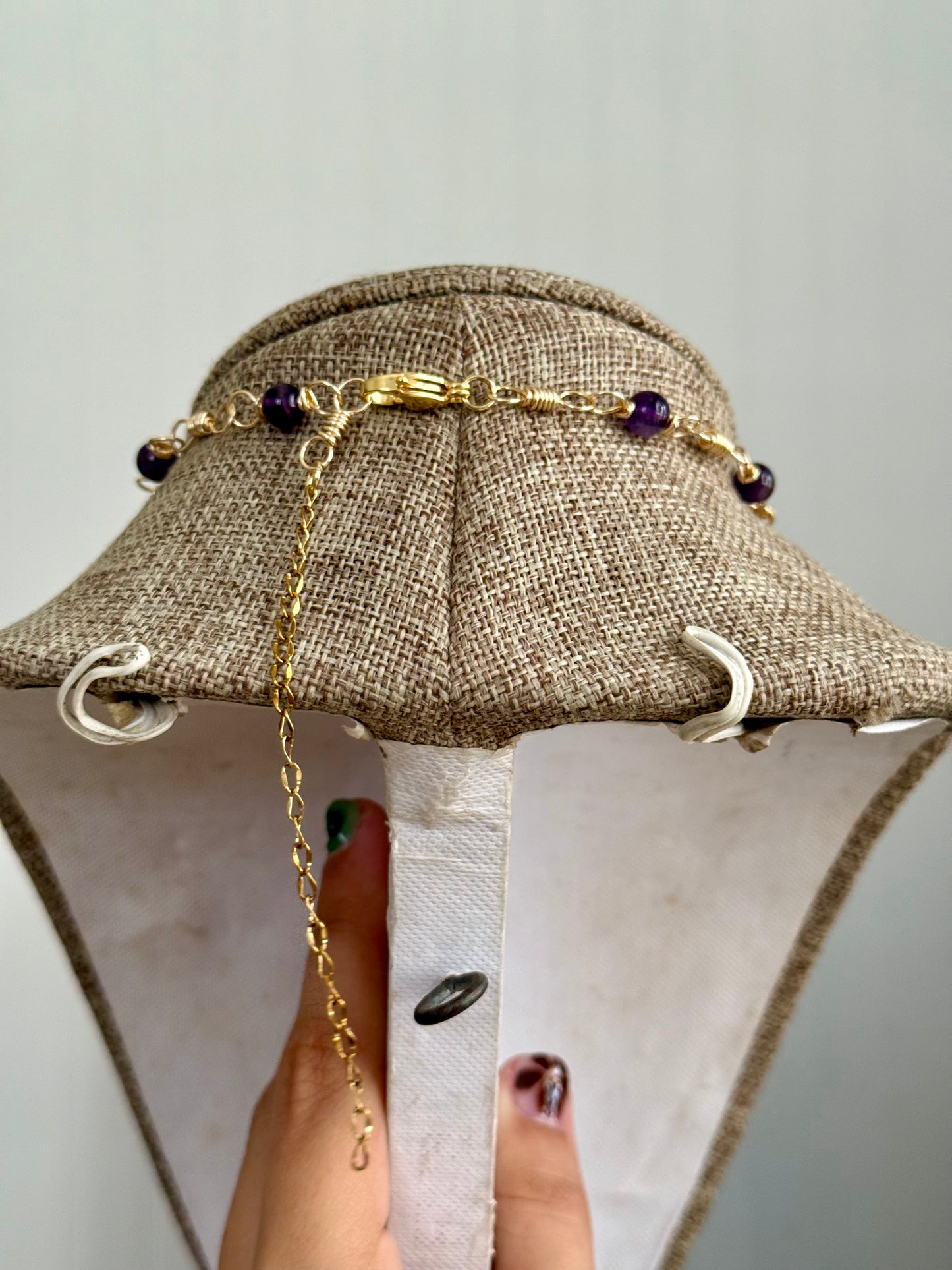 Amethyst fairy choker 💜