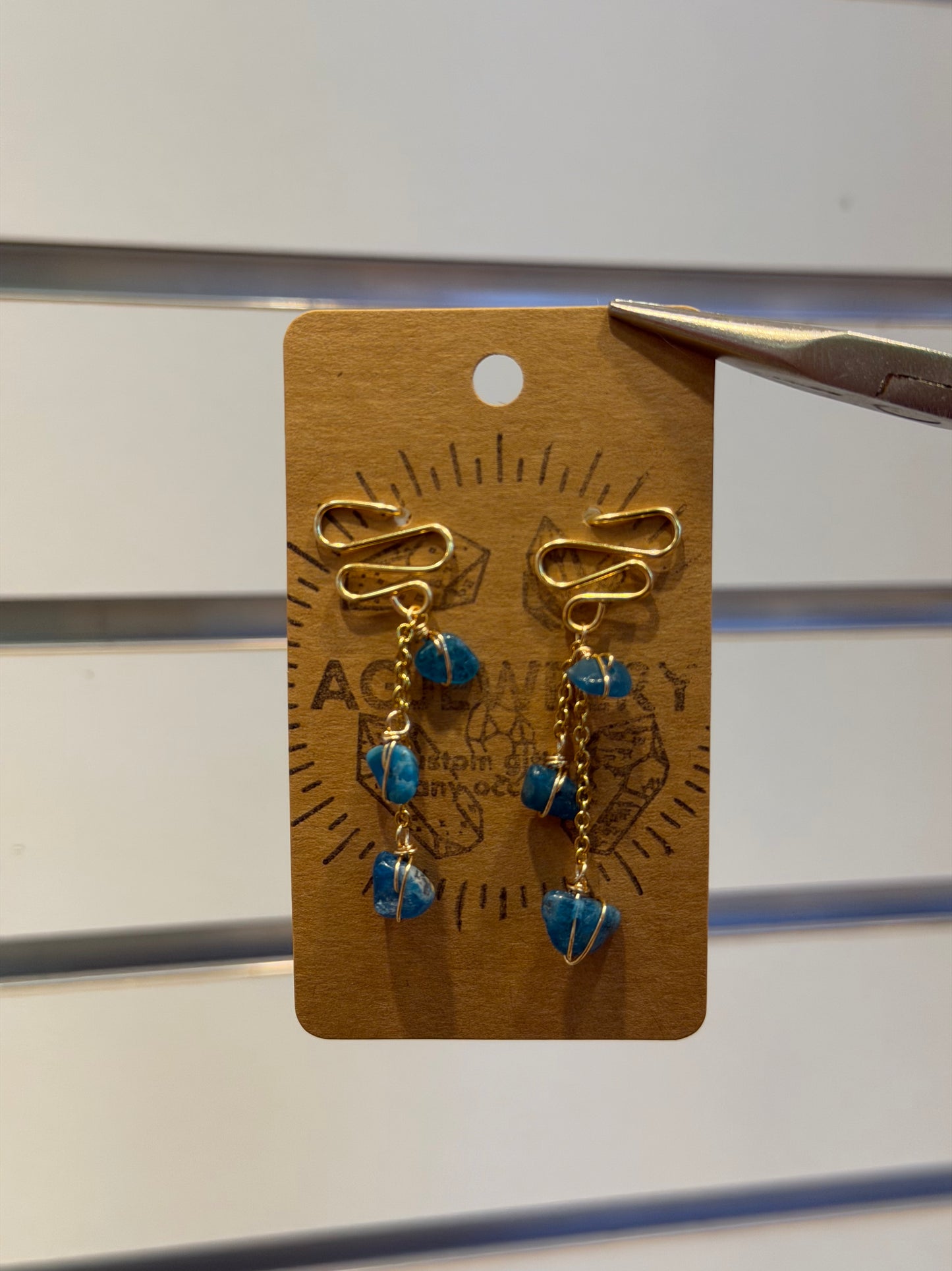 Swirl earrings