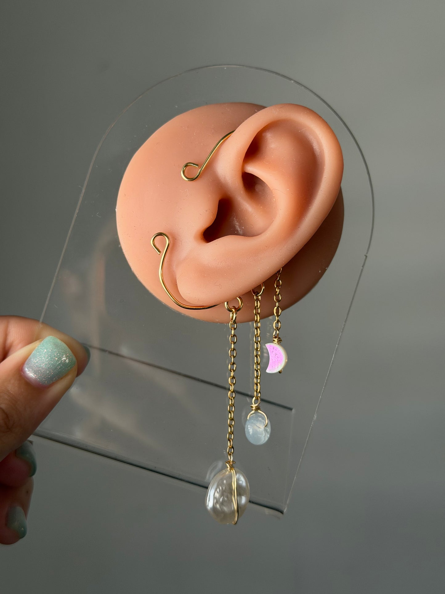 Moon med ear cuff ✨
