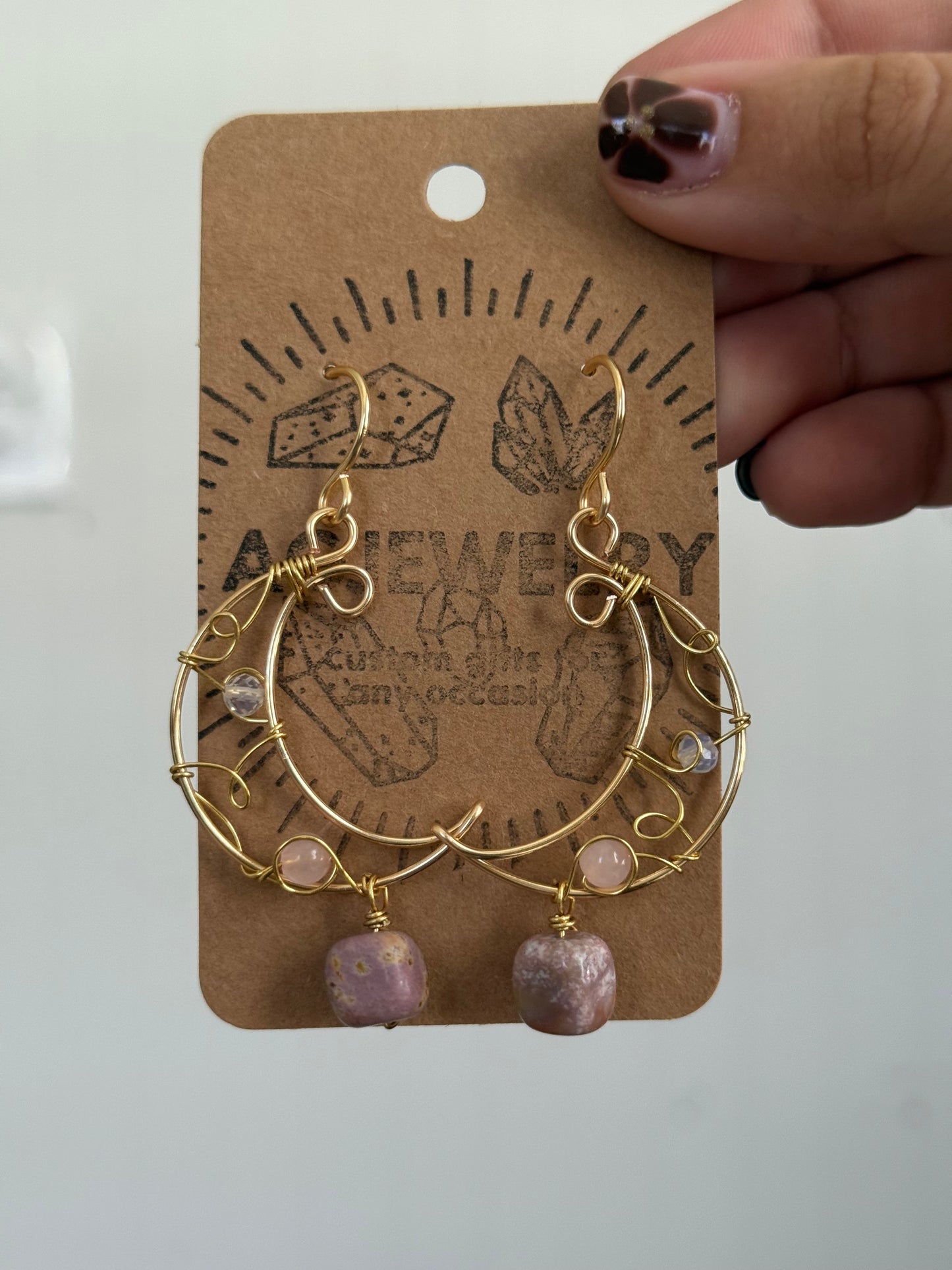 Half moon earrings 🌛