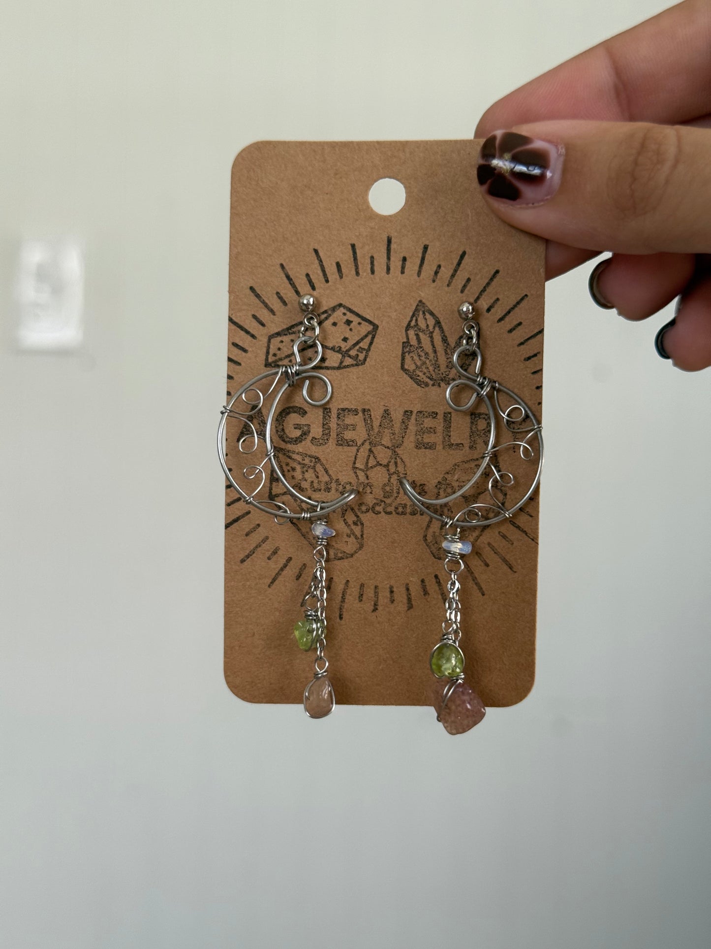 Half moon earrings π