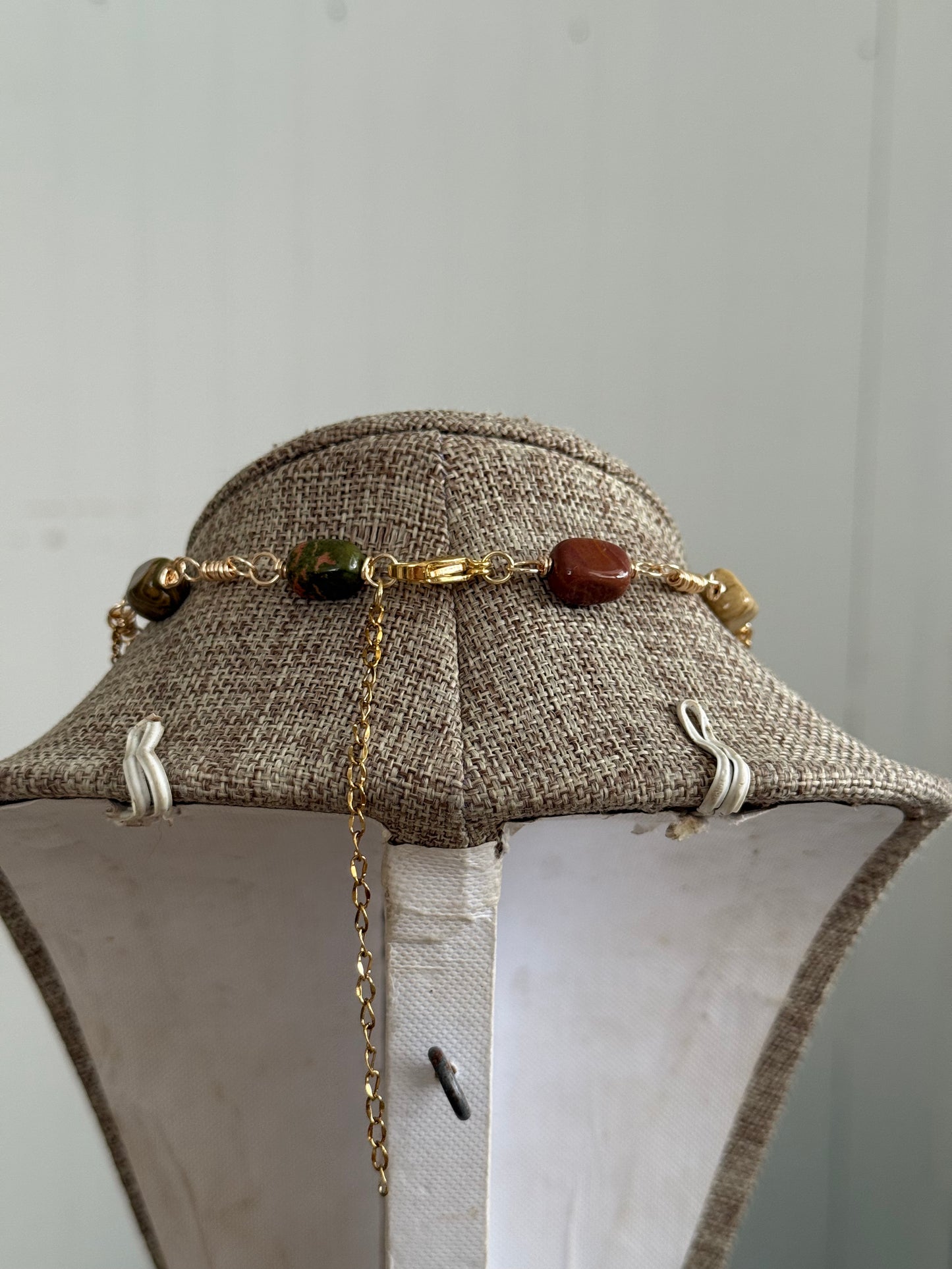Agate sun fairy choker