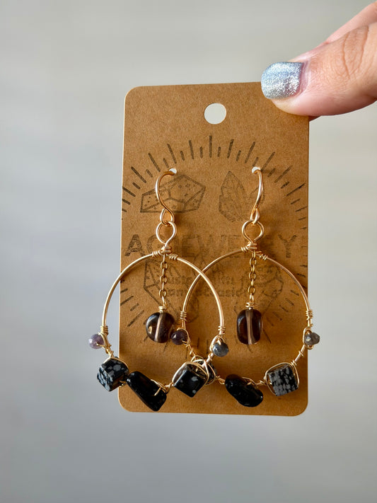 Obsidian hoops