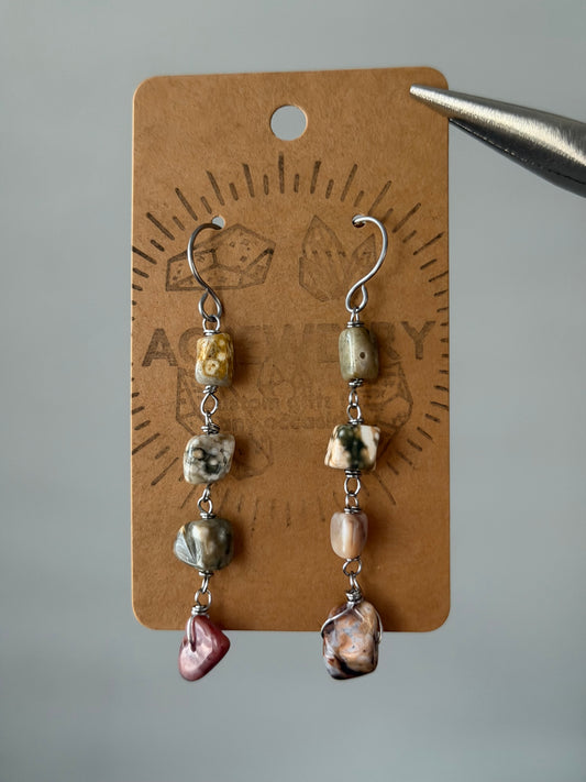 Agate drops
