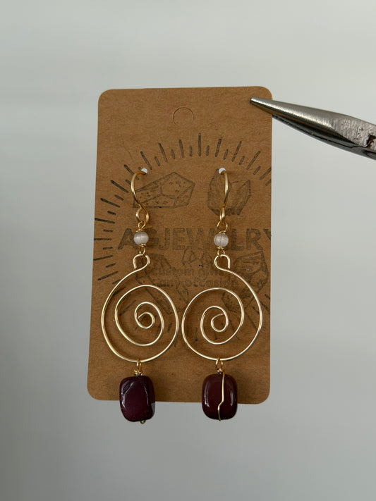 Aventurine swirls
