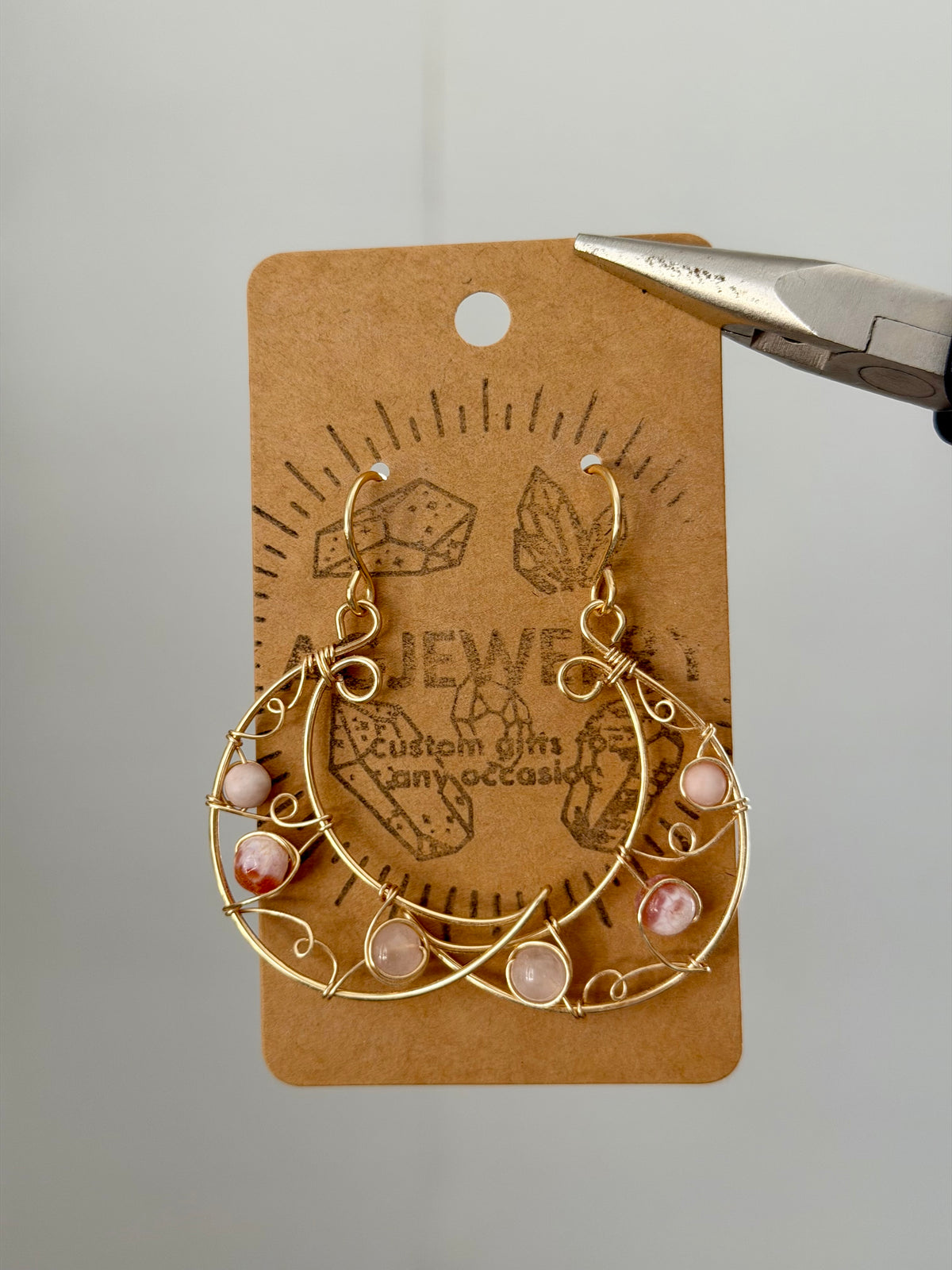 Moon earrings