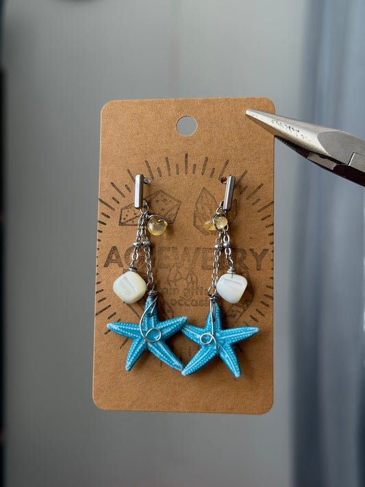 Starfish studs