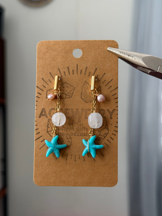 Starfish studs