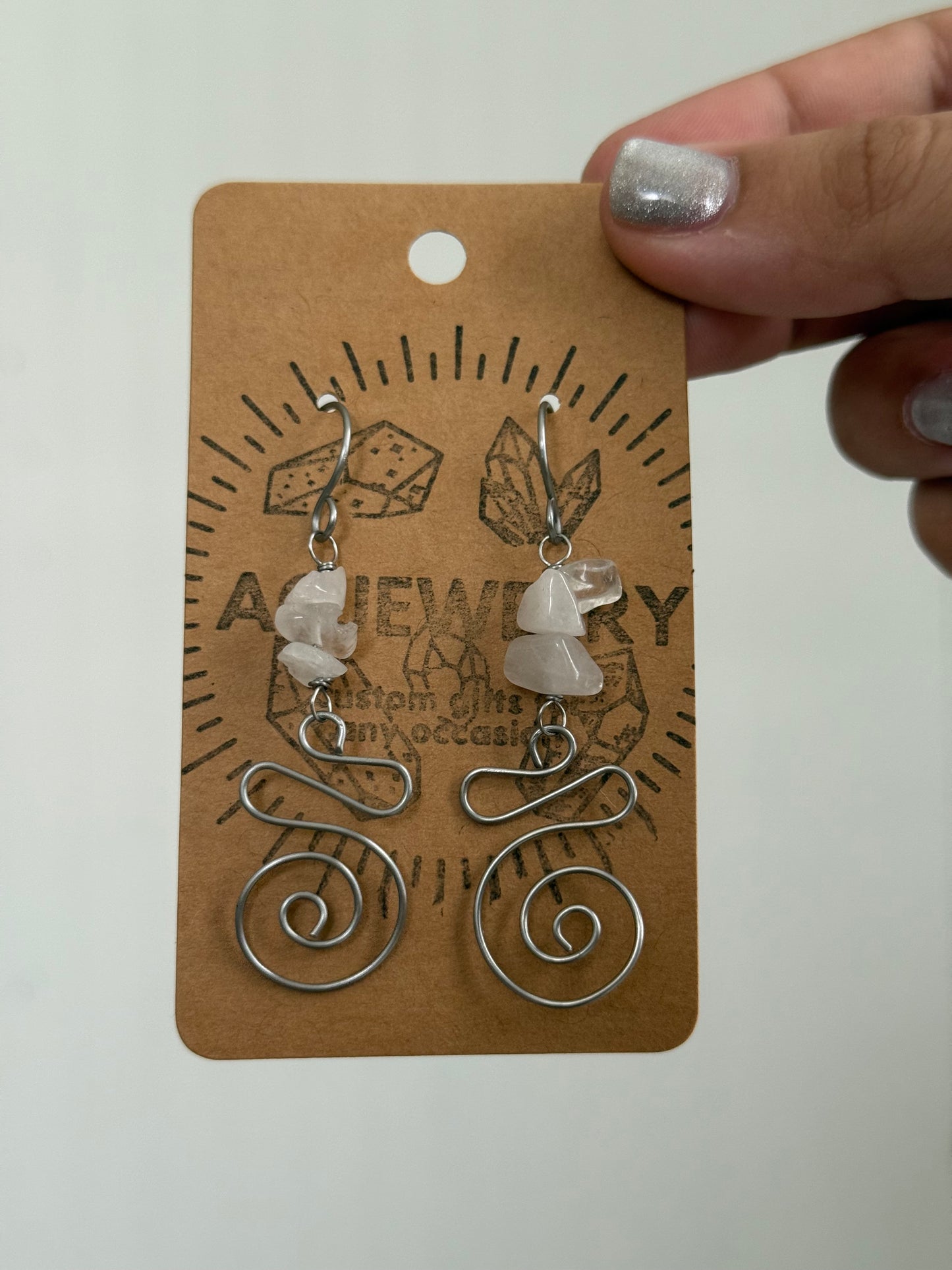 Customized Wire earrings ✨