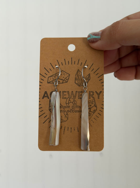 Mother of pearl earrings