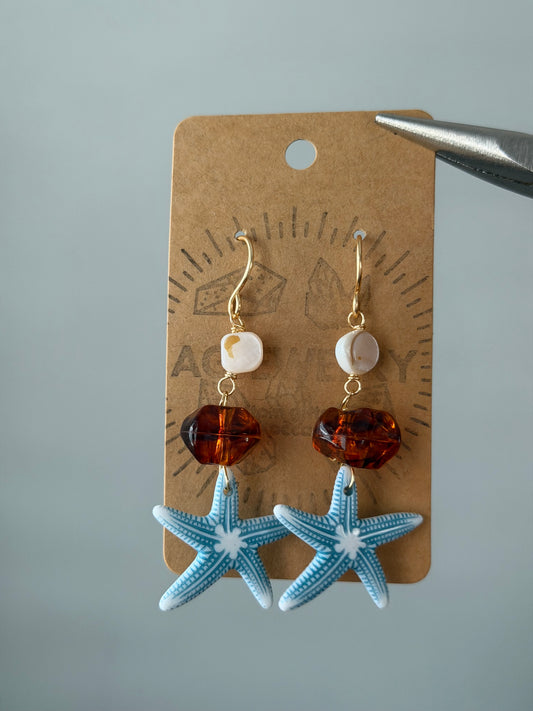Starfish earrings