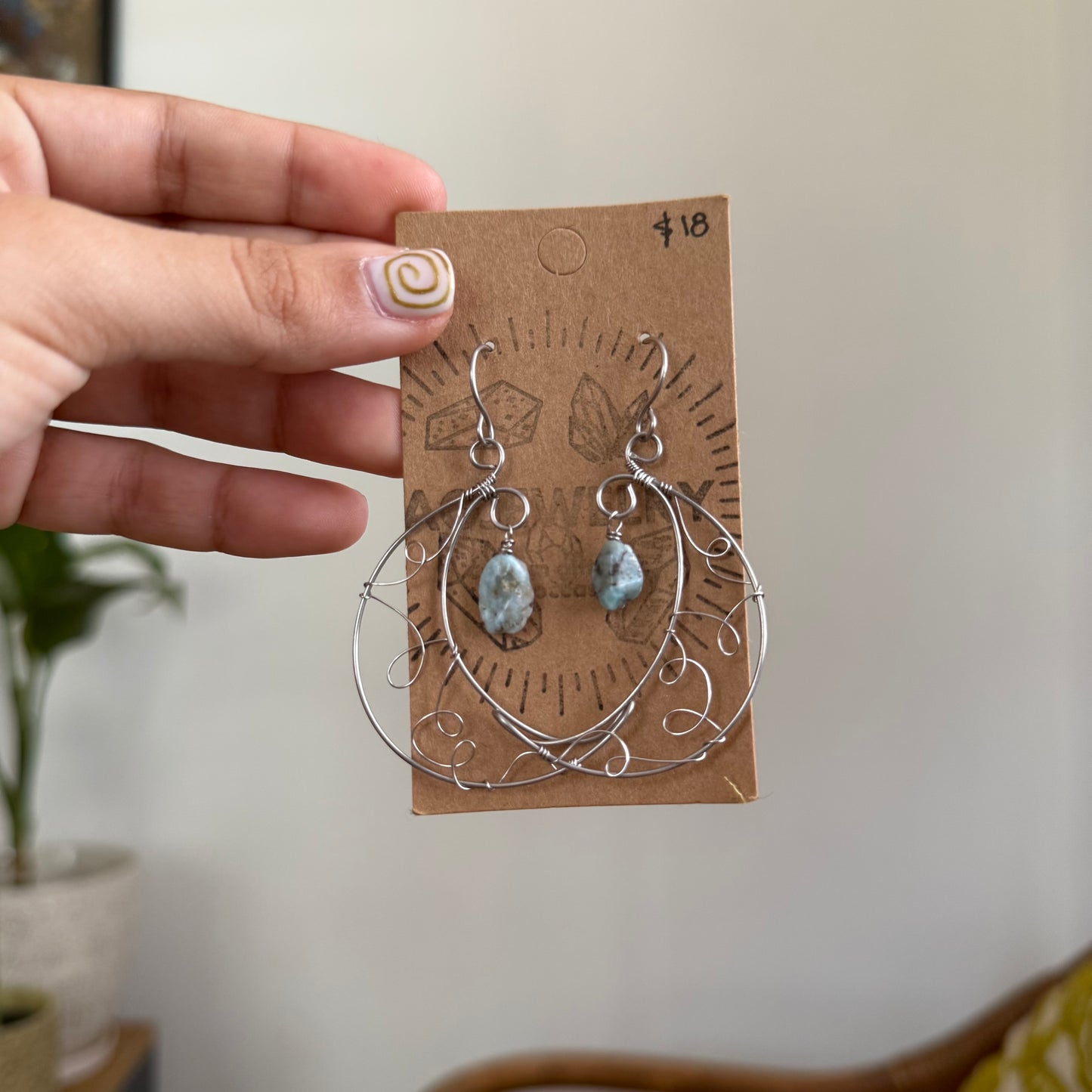 Customized Moon earrings 🌙