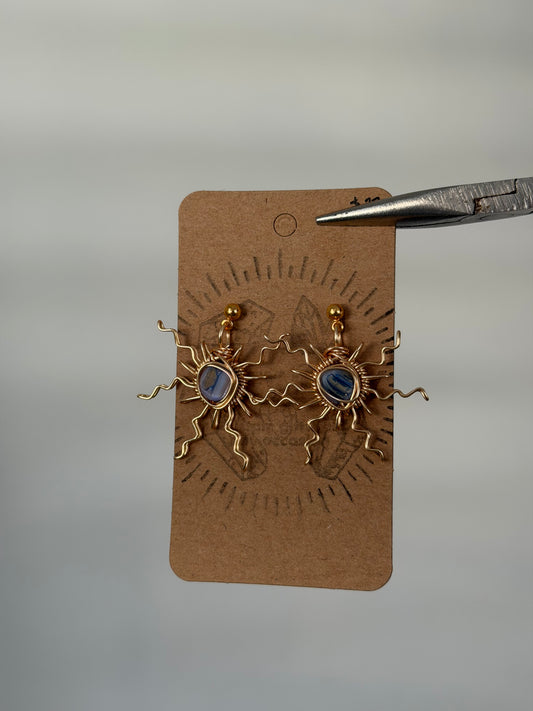 Sun earrings