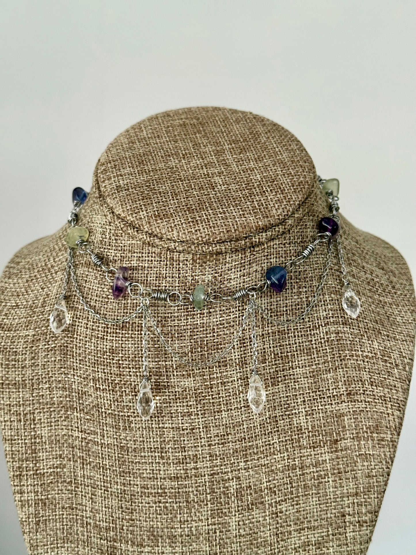Customized Minimalist fairy choker 🧚‍♀️✨