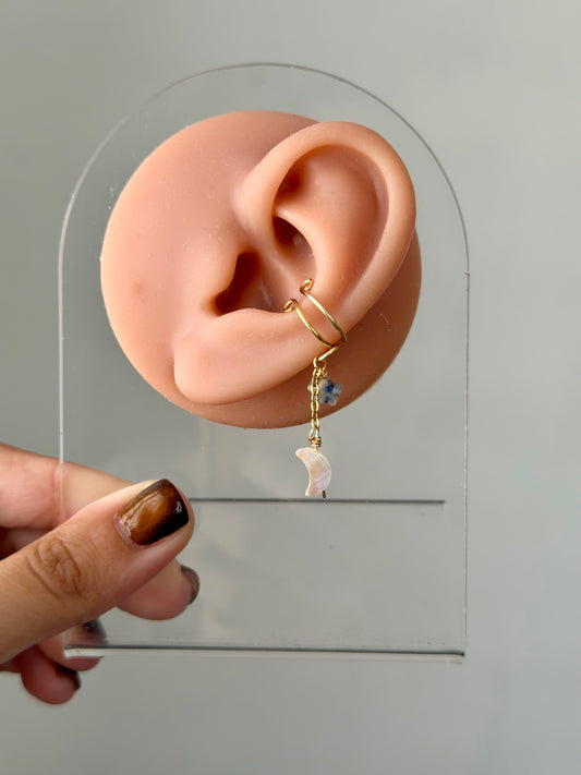 Moon mini Ear cuff