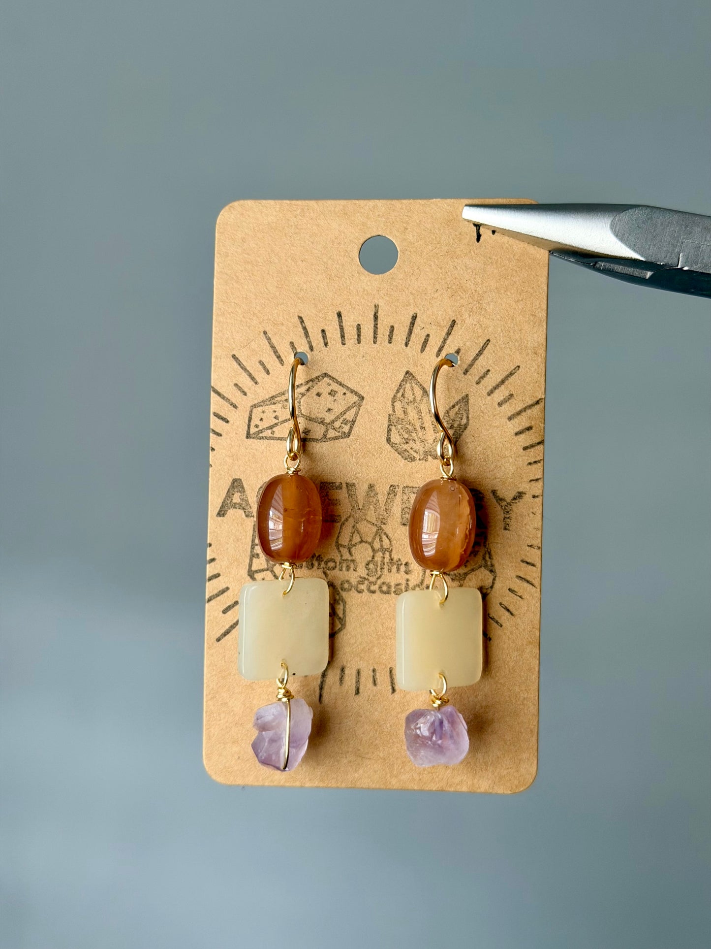 Amethyst drops