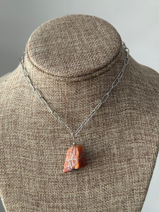 Calcite necklace
