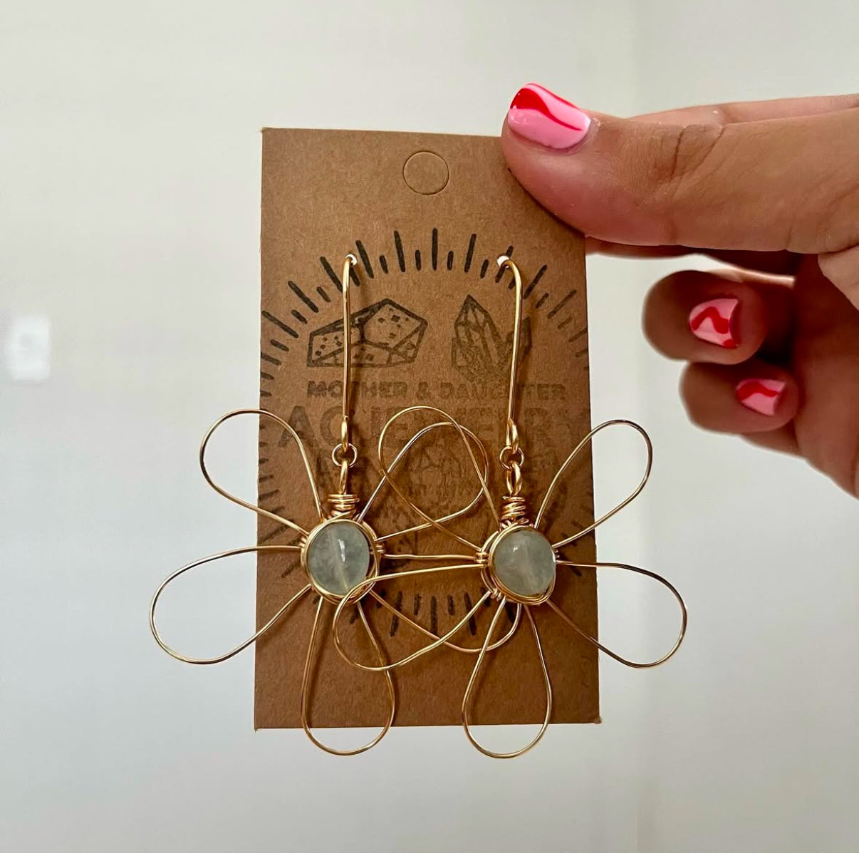 Customized Flower earrings ✨