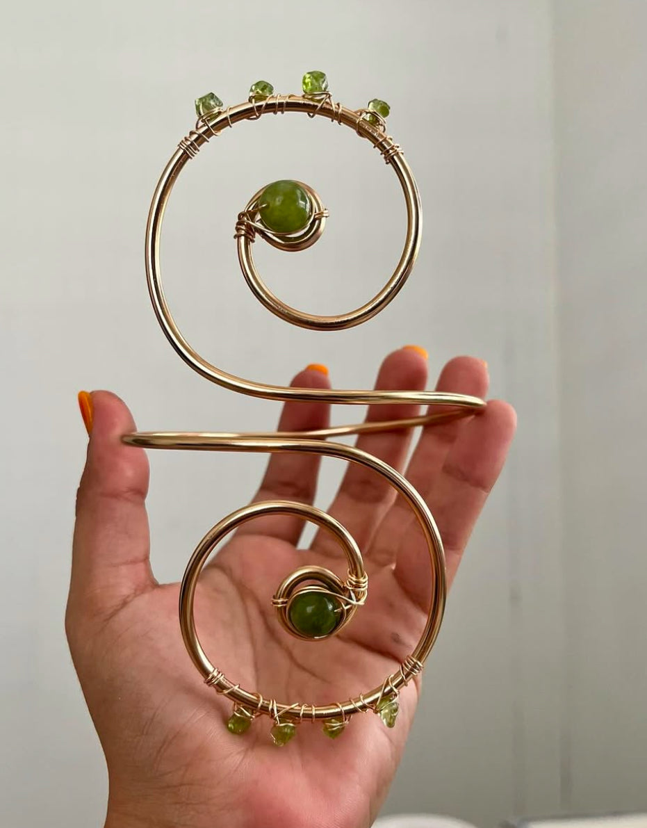 Swirl arm cuff 🌀