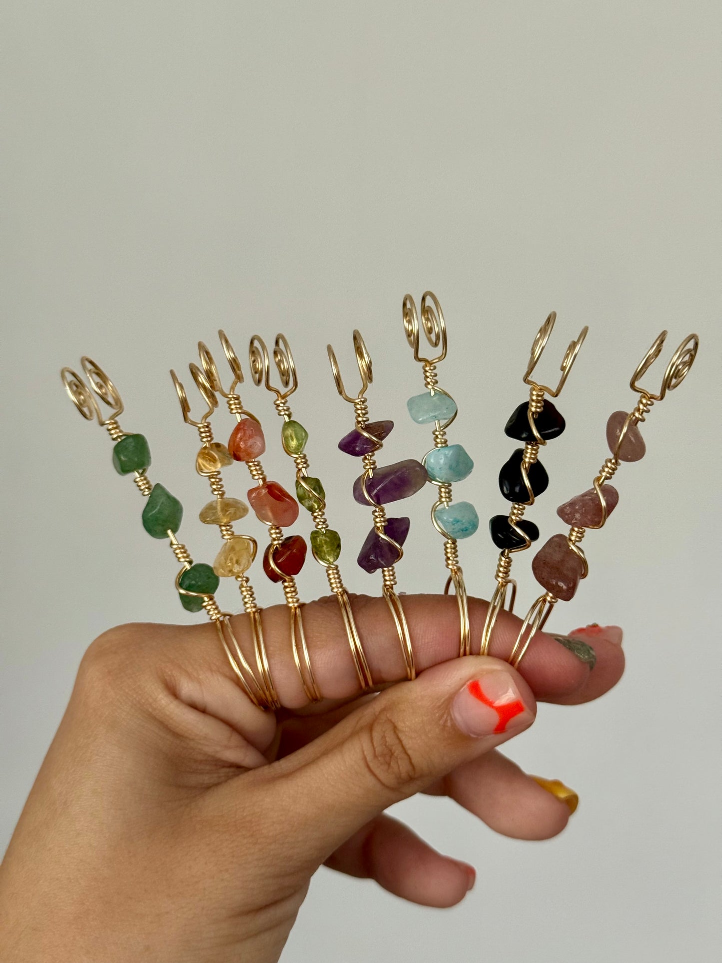Customized Crystal blunt holder 💫