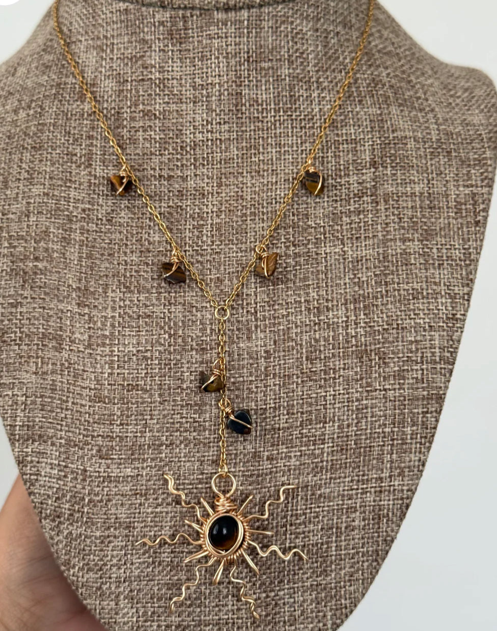 Customized Sun Y necklace ✨