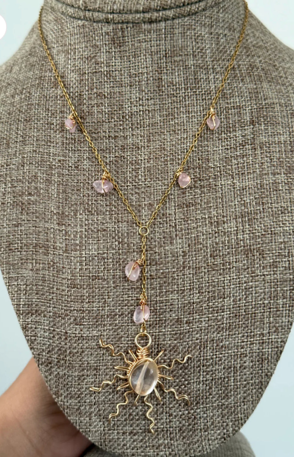 Customized Sun Y necklace ✨