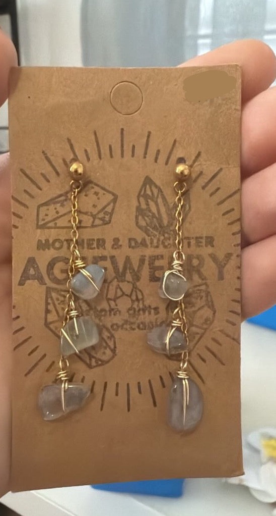 Customized Drop earrings