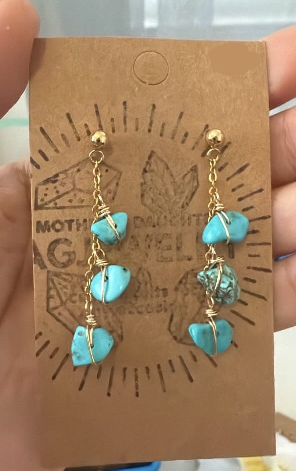 Customized Drop earrings