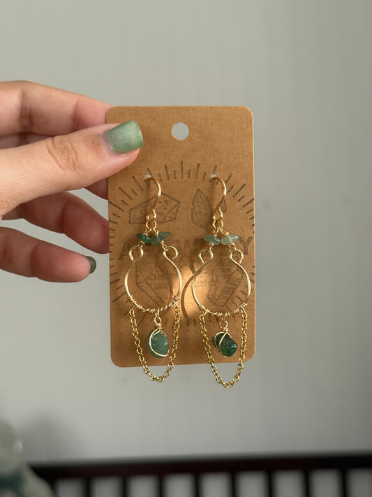 Customized aurora earrings 🌟