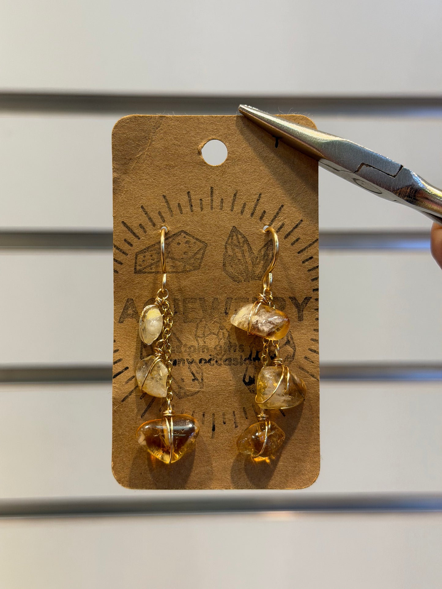 Citrine drops