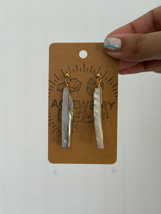 Mother of pearl earrings