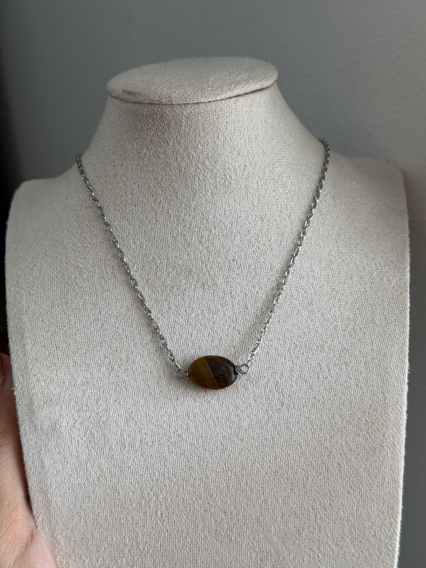 Tigers eye necklace