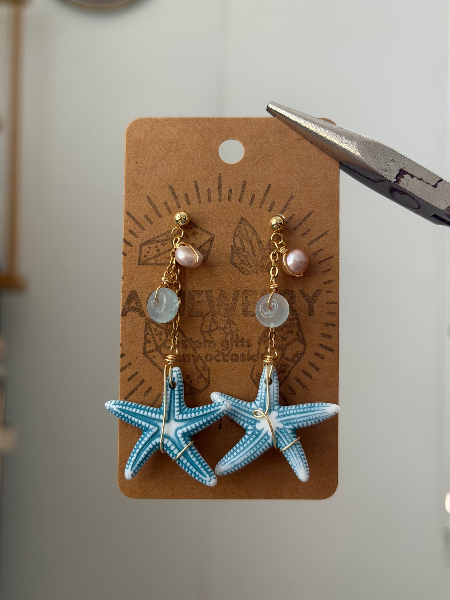 Starfish studs