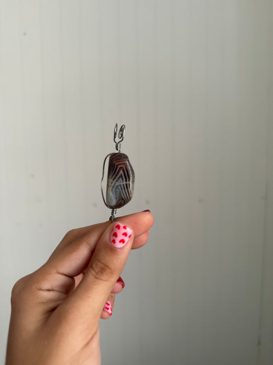 Botswana agate holder ✨