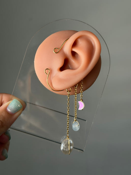 Moon med ear cuff ✨