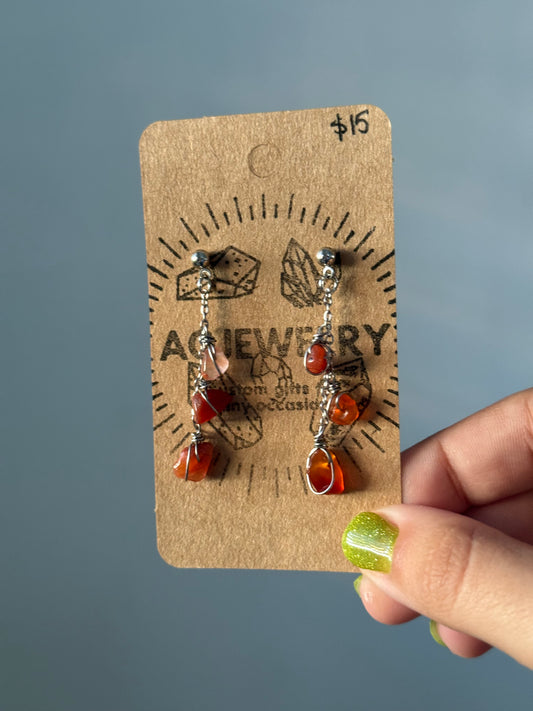 Customized Drop earrings