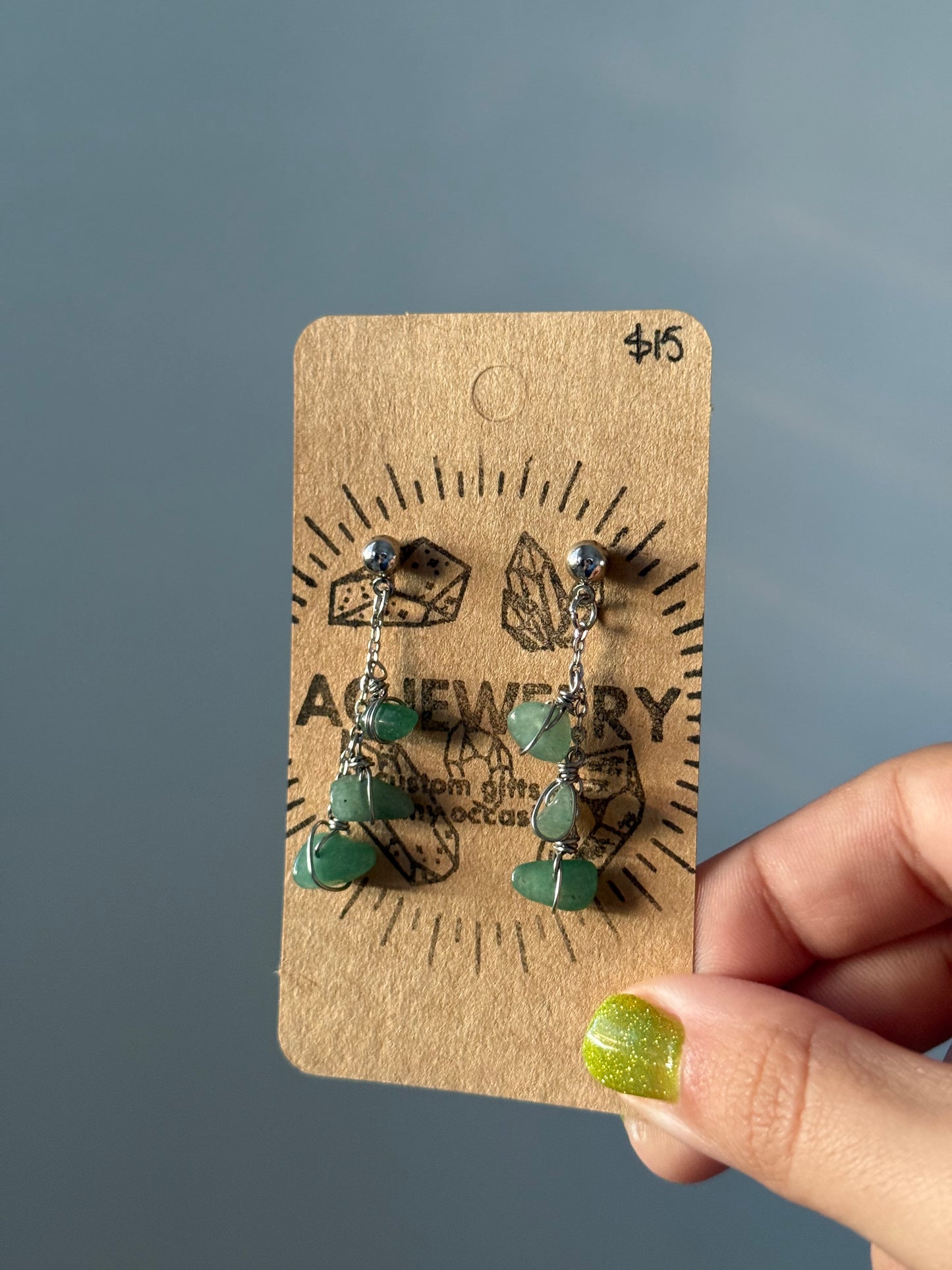 Customized Drop earrings
