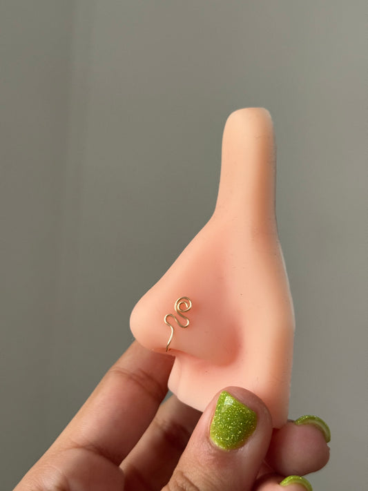 Simple nose cuff ✨