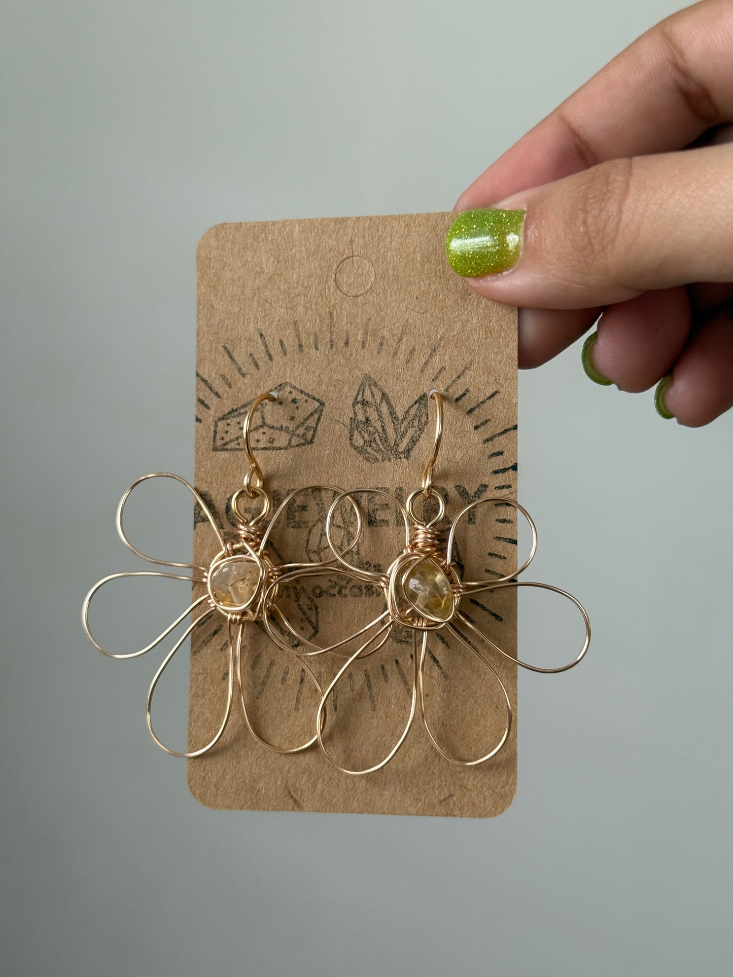 Customized Flower earrings ✨