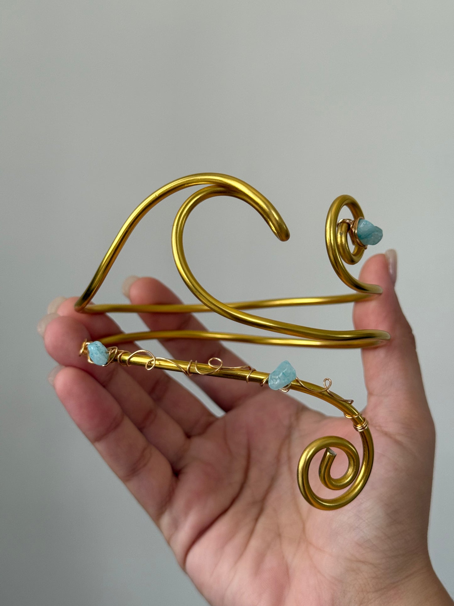 Wave arm cuff 🌊