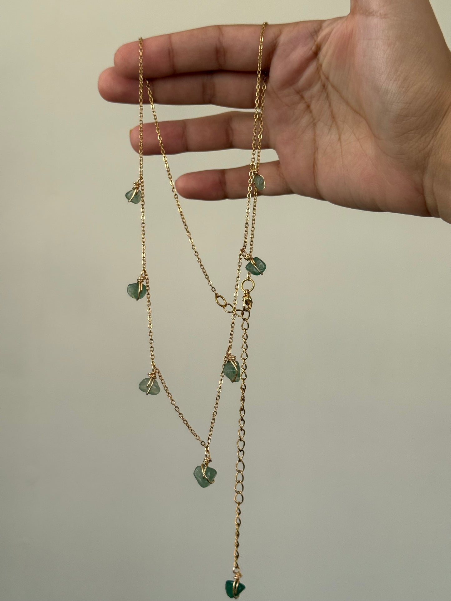 Customized Waist chain with stones ✨
