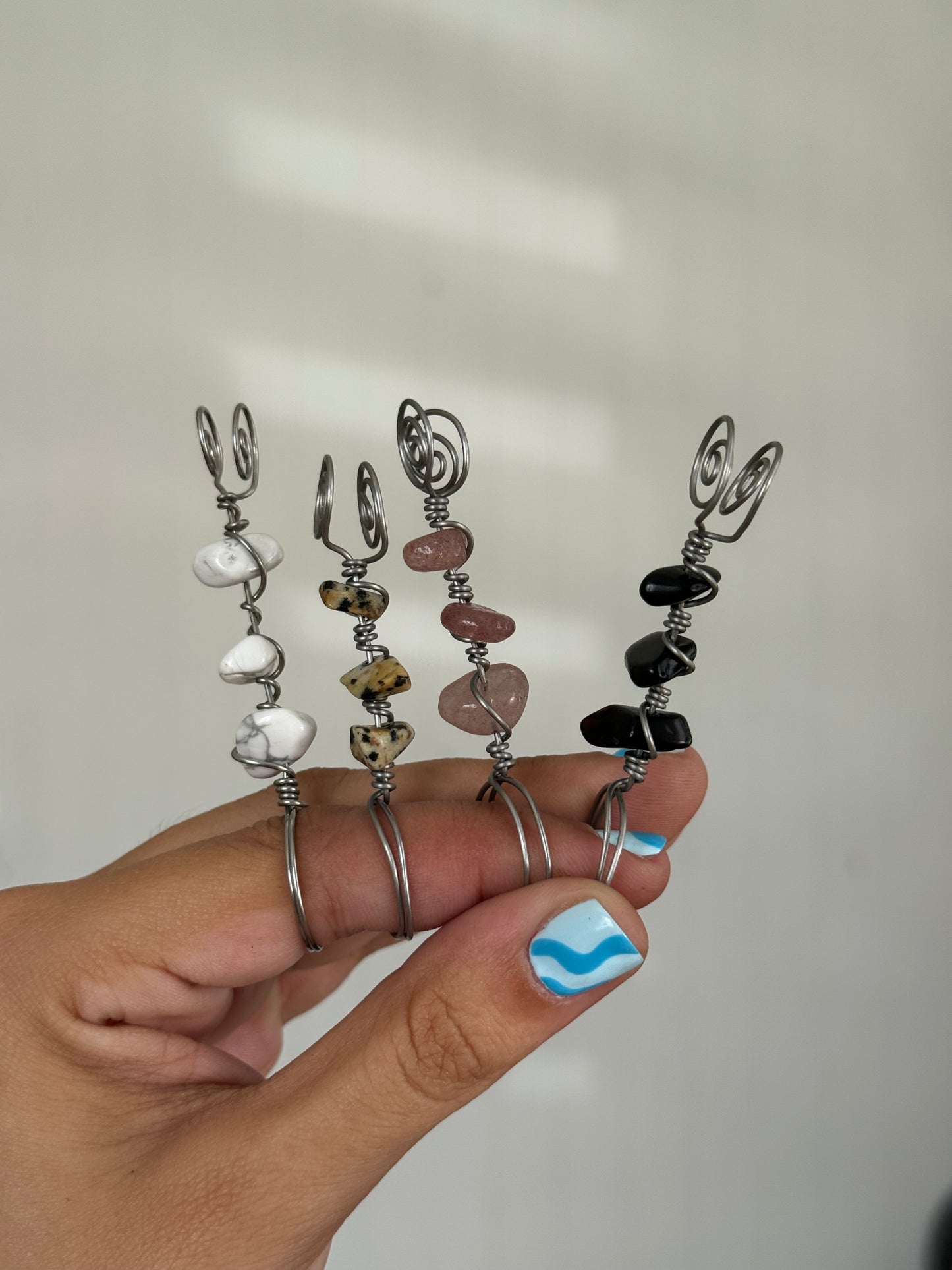 Customized Crystal blunt holder 💫