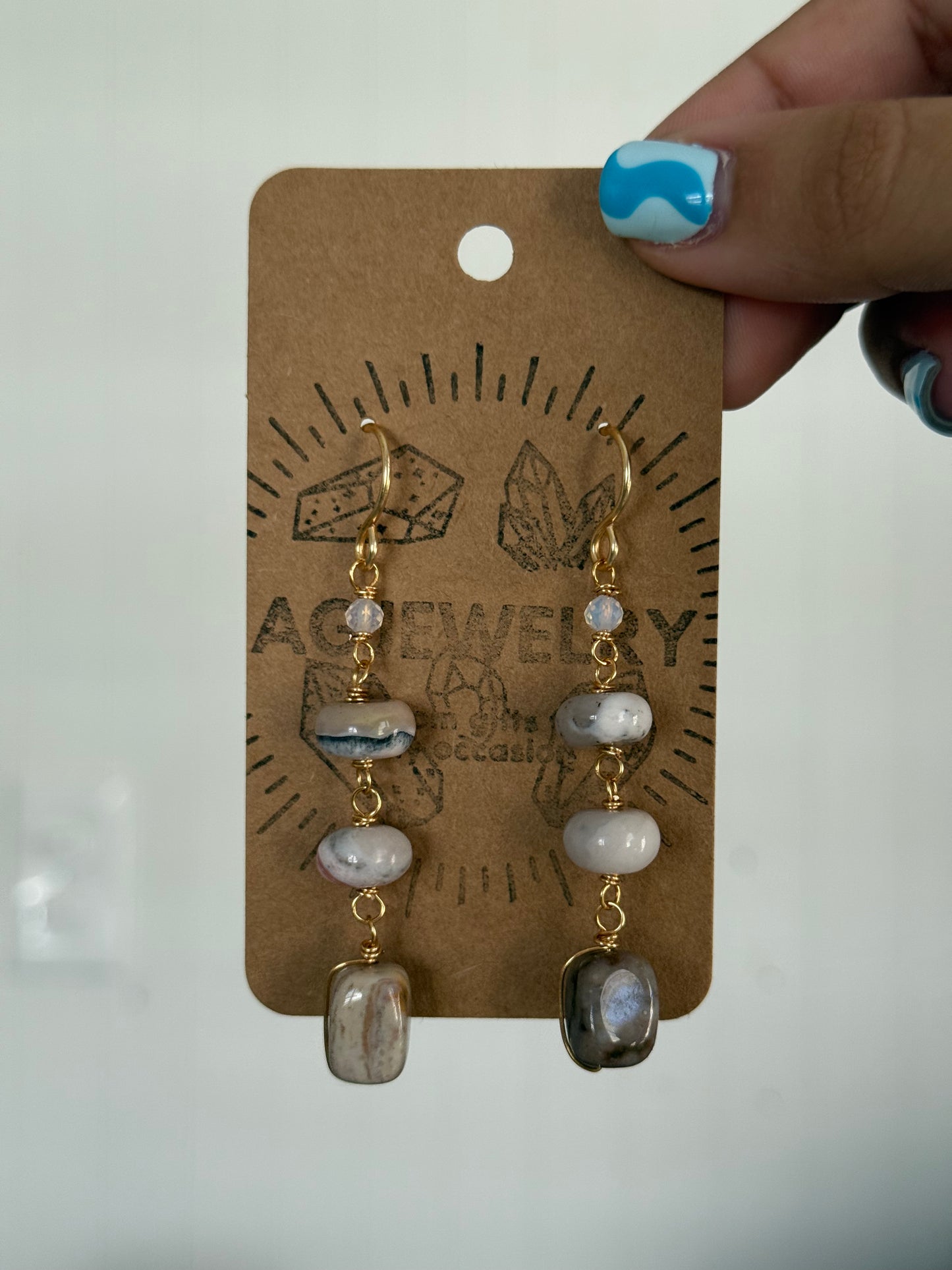 Aventurine earrings ✨