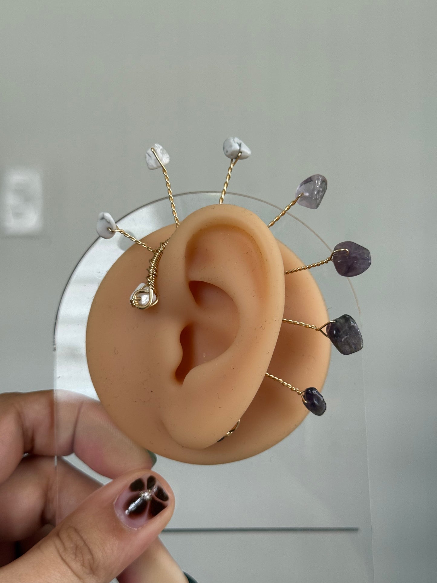 Two tone large ear cuff ✨